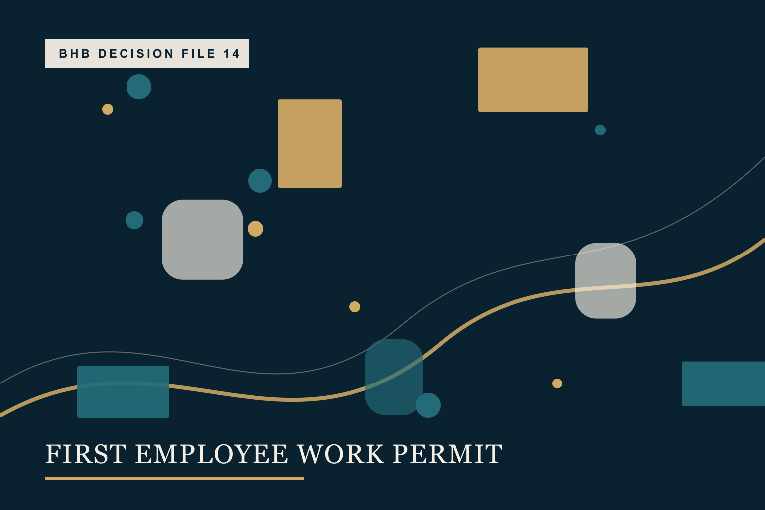 A role card moving through company, permit, identity and payroll checkpoints
